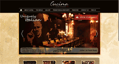 Desktop Screenshot of cucinaitaliana.com.bh